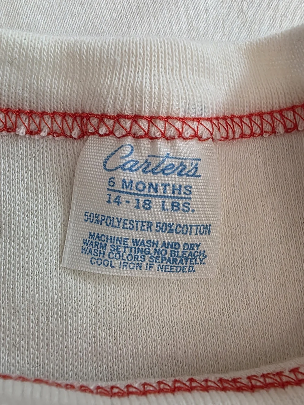 Vintage Carters Clown Overalls 6 Mos Baby Infant Cute Circus Boys Girls